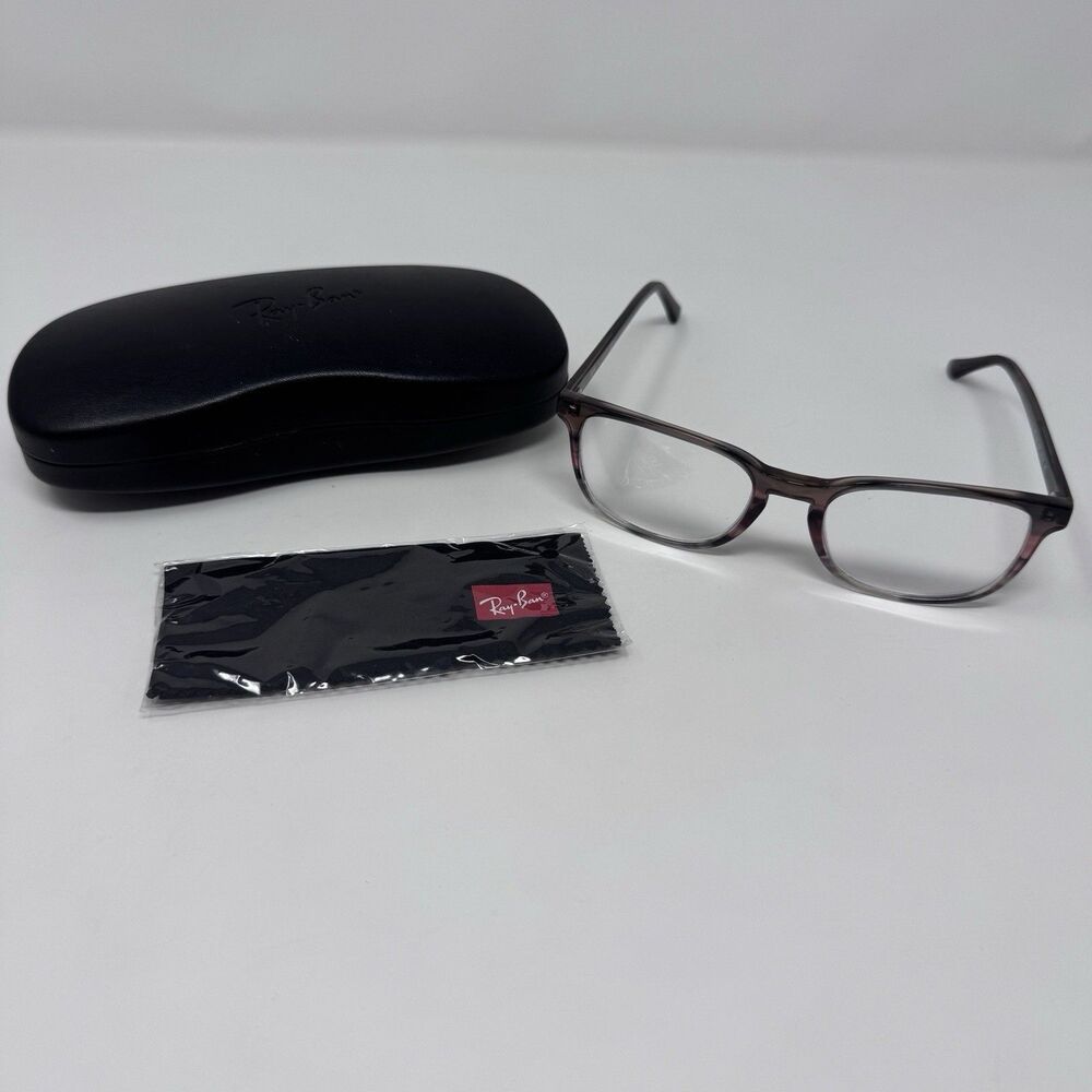 Ray Ban RB5418 8251 54•19•145 Glasses FRAMES ONLY, Hard Clamshell Case & Wipe